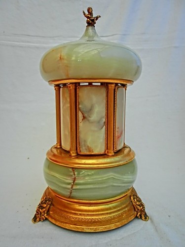 Karussell mit spieluhr onyx - spieluhr,