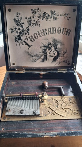 Polyphon troubadour mit - "troubadour", 15