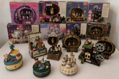Enesco spieluhren konvolut - spieluhren,