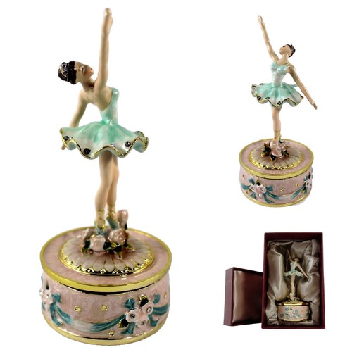 Kleine spieluhr ballerina blau - kleine,