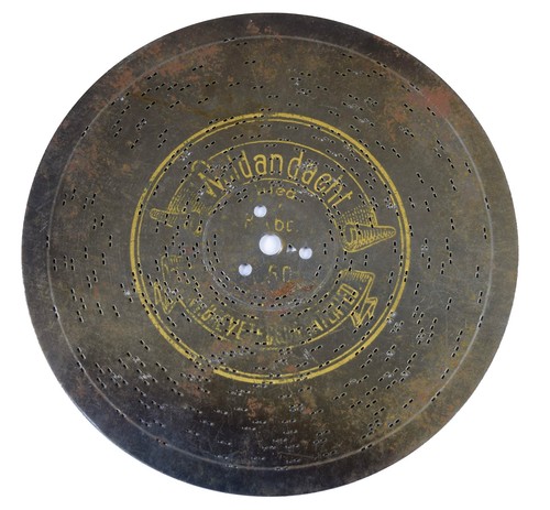 Alte spieluhrplatten platten - spieluhrplatten, 8