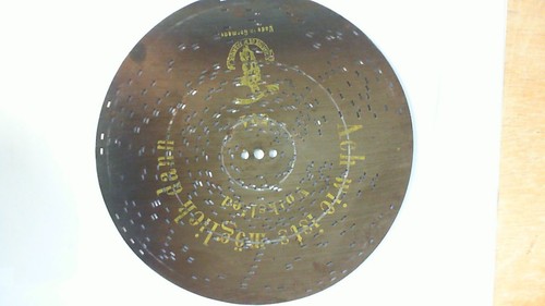 Polyphon lochplatte 5 cm - lochplatte, 20,5